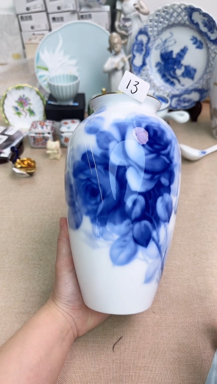 瓷片23CM辰辰的瓷器好看到爆