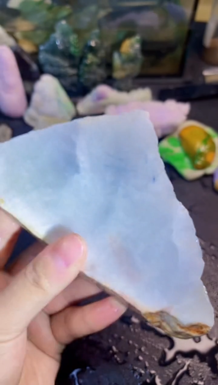 颈饰未镶嵌翡翠天然翡翠