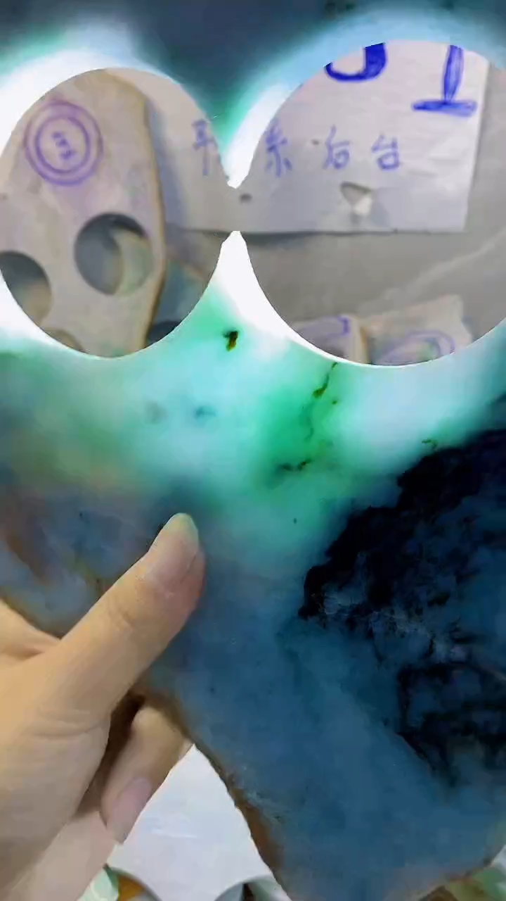 裸石翡翠纯天然翡翠A货93