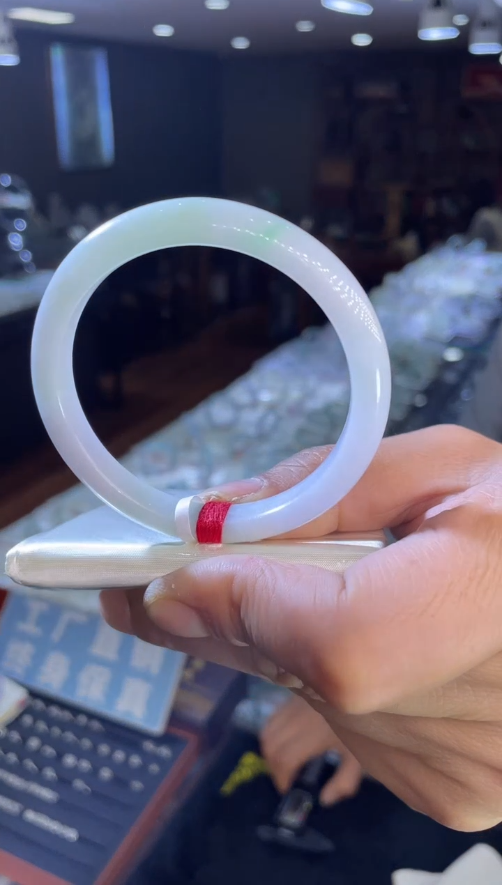 未镶嵌手镯翡翠正圈54-55