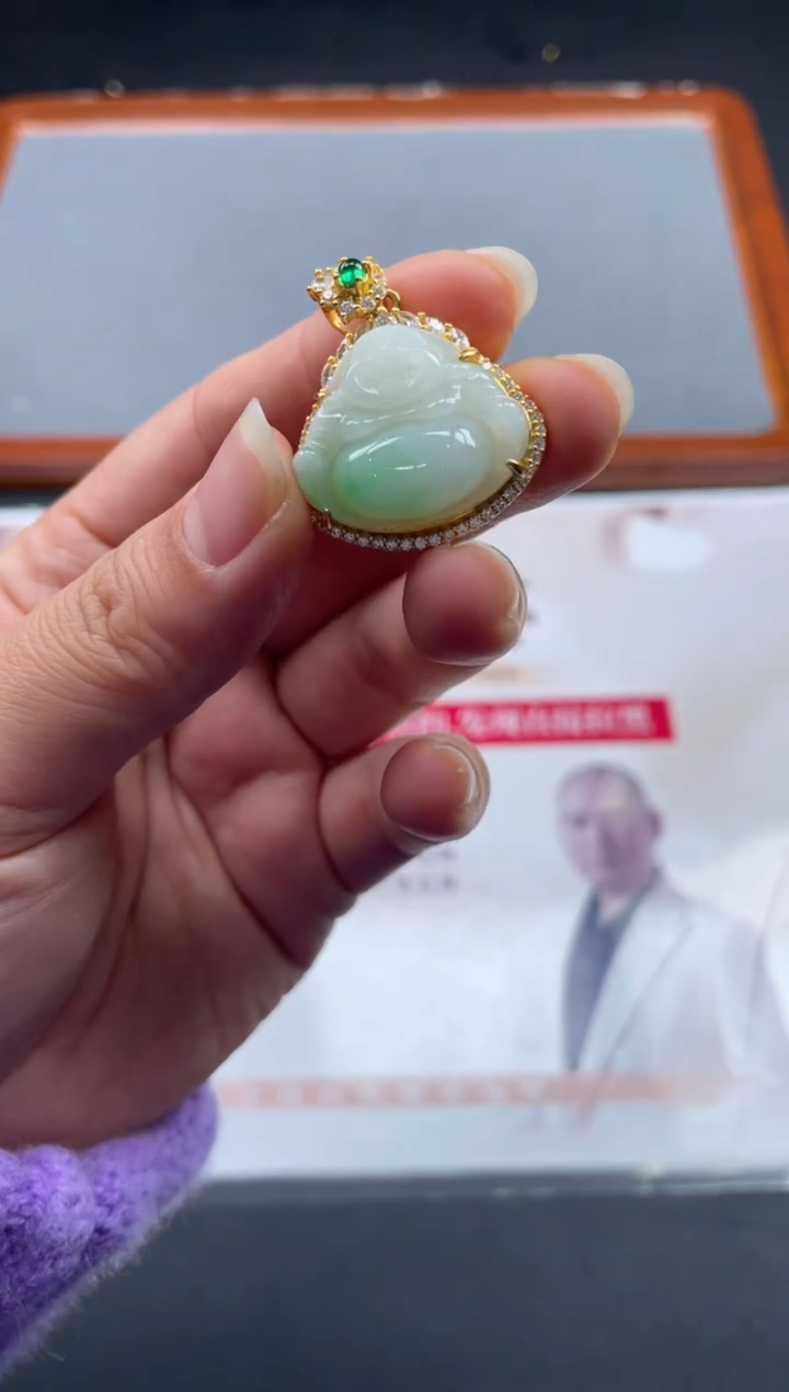 【闪购商品】定制翡翠银S925镶嵌01-16HDJT0128970