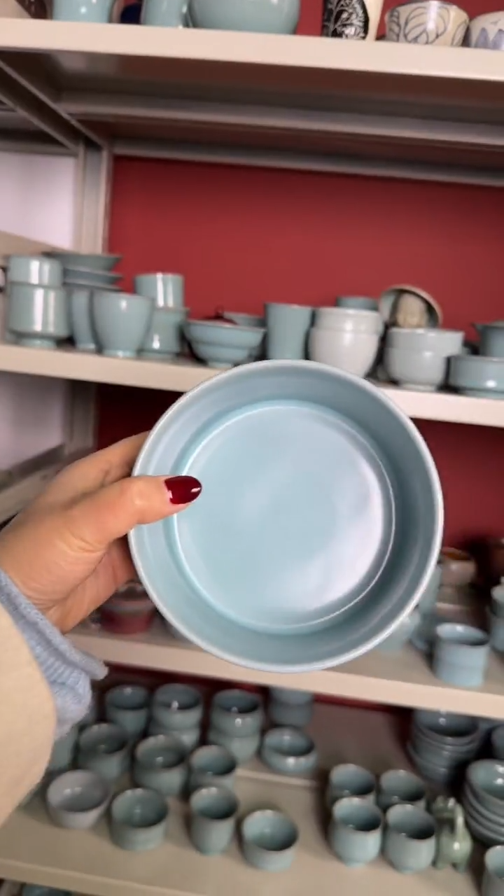 【闪购商品】杯48汝瓷纯手工三足玄纹尊