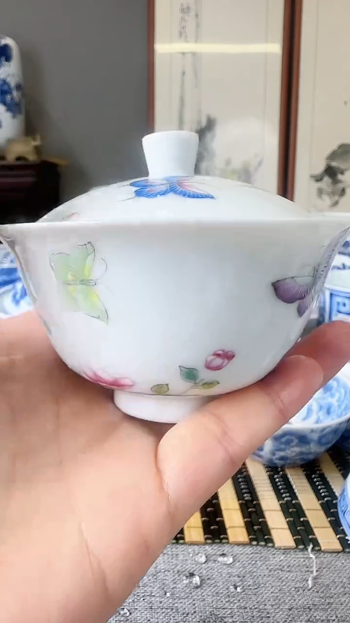 【闪购商品】摆件景德镇手工手绘杯子