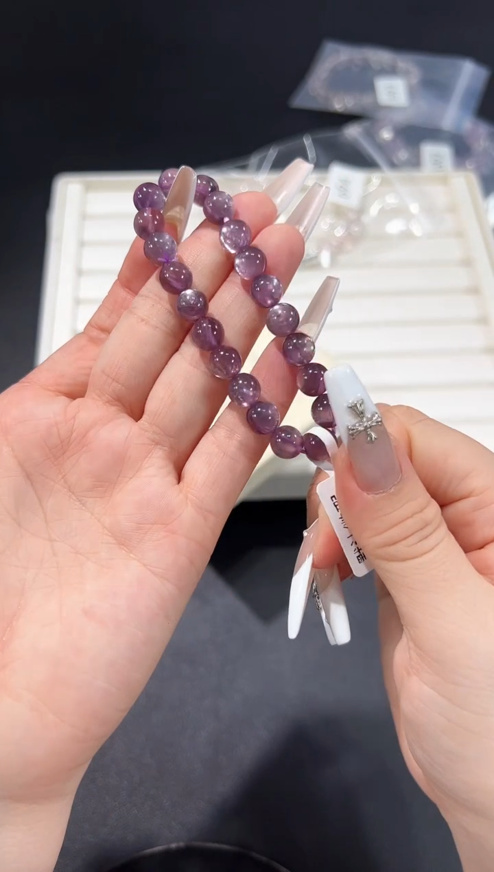 未镶嵌手串水晶95b多样性发其一【1条】默认微瑕