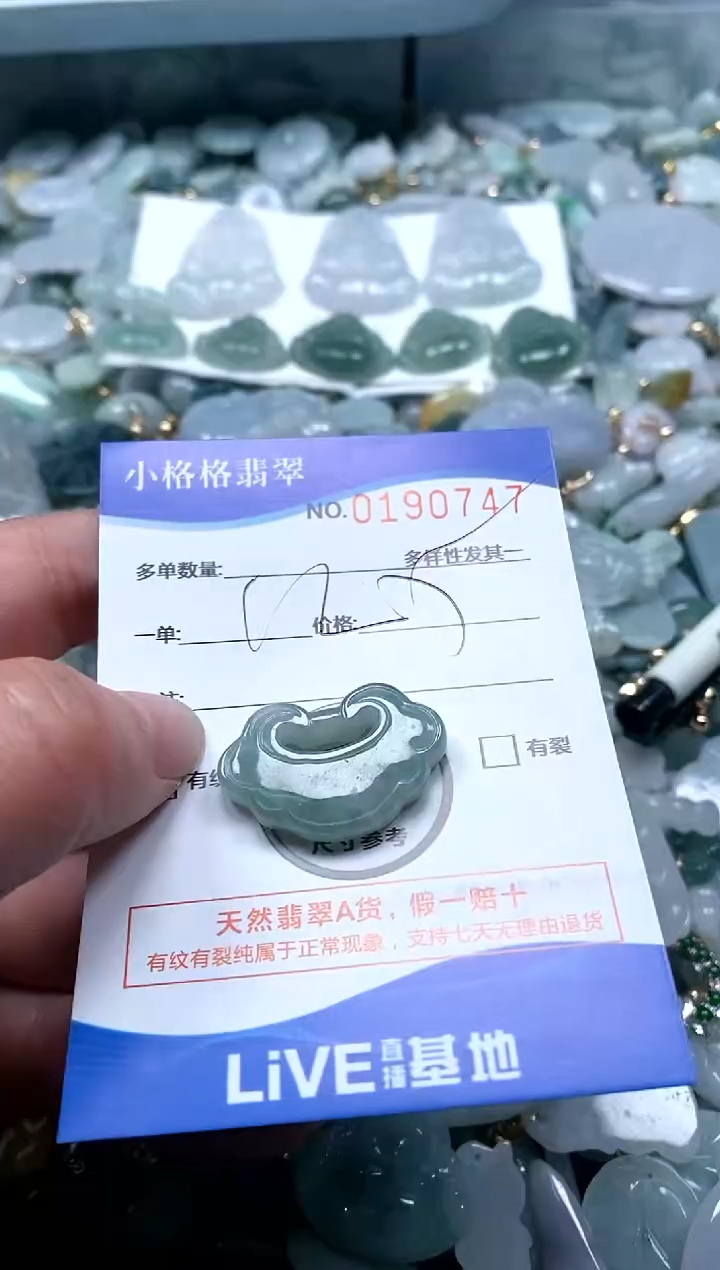 【闪购商品】翡翠颈饰未镶嵌闪购商品0190747