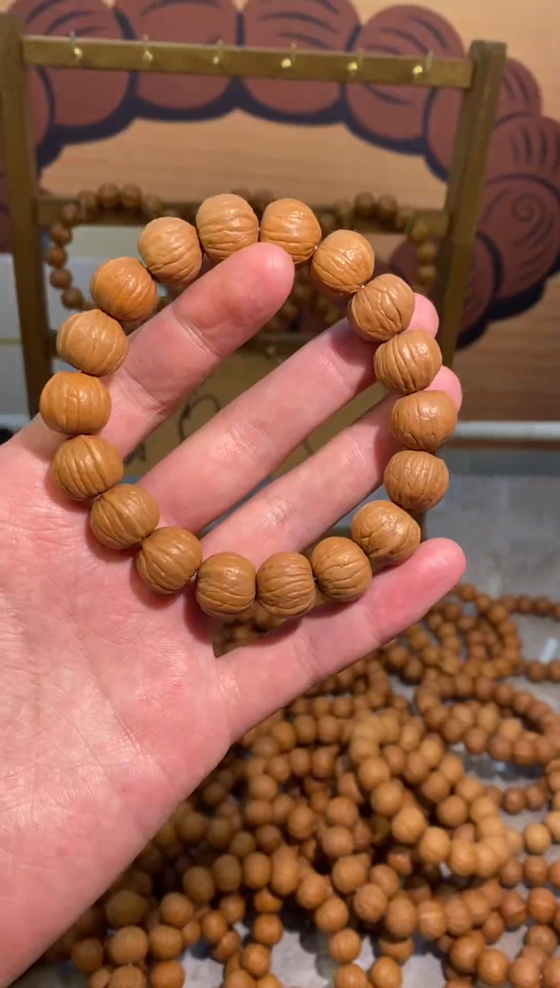 吊坠猴头核桃猴头南瓜手串14