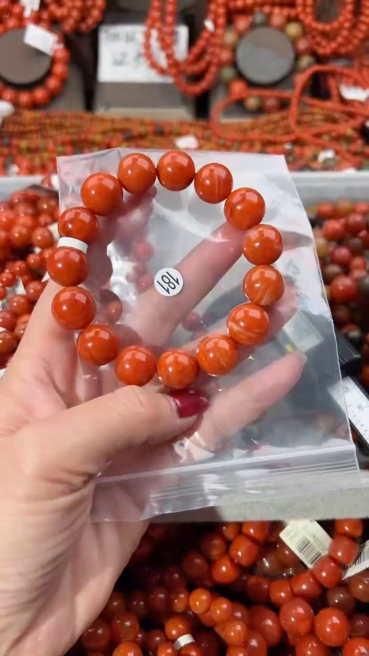 【闪购商品】南红玛瑙手串未镶嵌14+