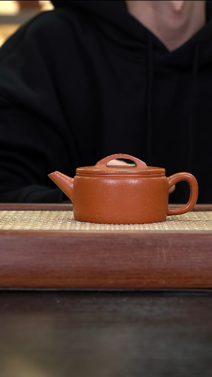 茶壶紫砂   ZKF   汉瓦   红降坡   200cc