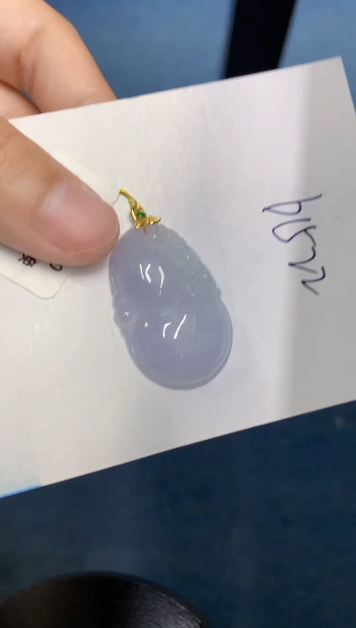 【闪购商品】翡翠颈饰18K金镶嵌000000000