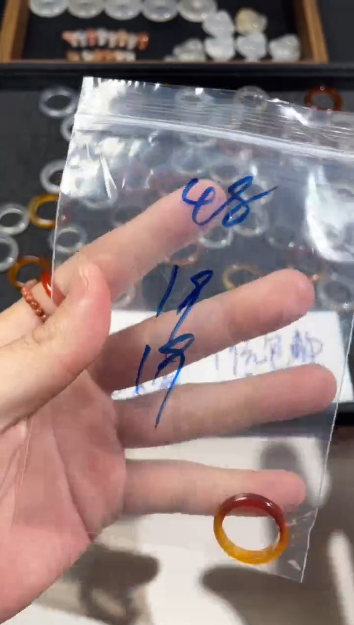 【闪购商品】玛瑙/玉髓戒指未镶嵌48