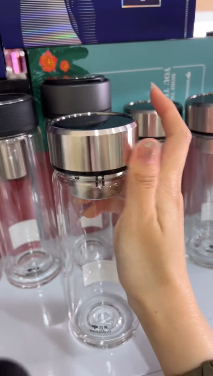 【闪购商品】万象单层420ml高硼硅茶杯