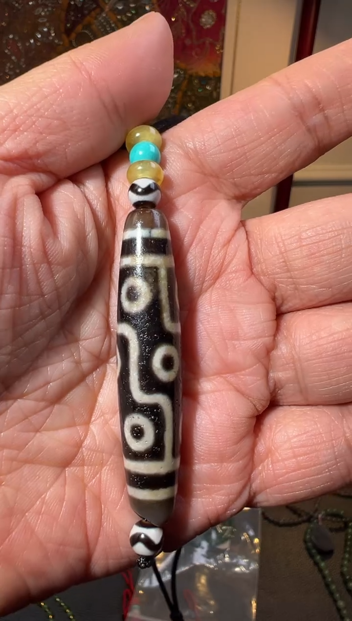 【闪购商品】和田玉项链未镶嵌九眼珠珠