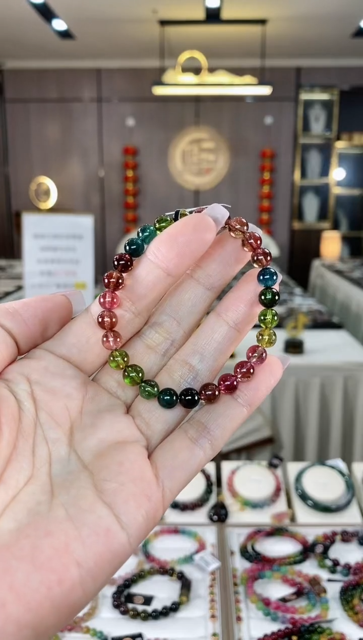 【闪购商品】碧玺单圈手串未镶嵌（多样性发一条）hon