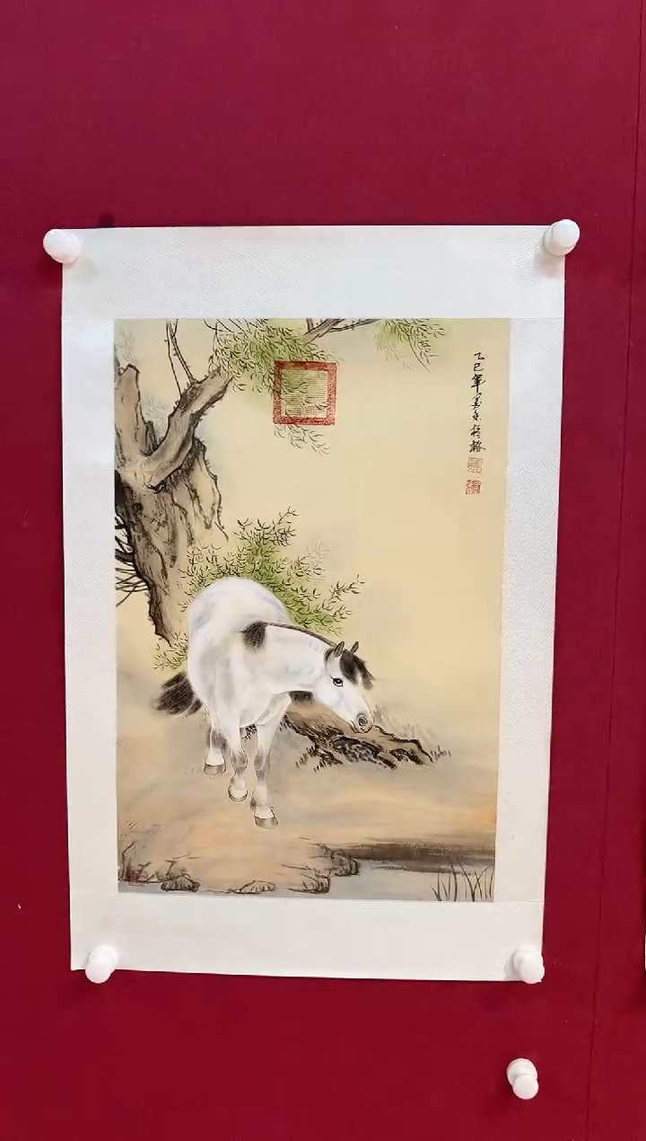 国画 悲鸿艺术/那墨香格格/国画