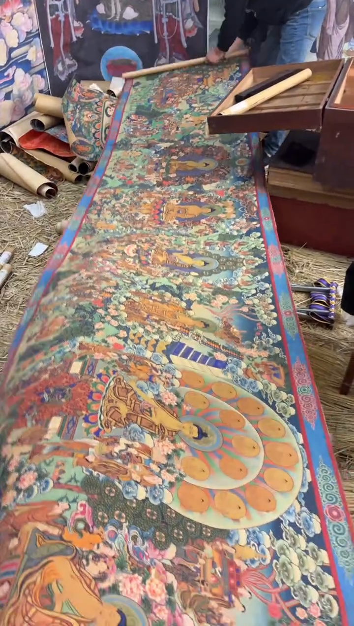 装裱画澄空梵像高端精选链接AA101