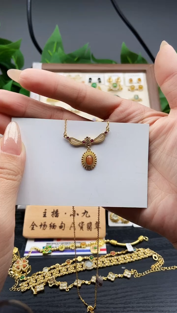 银S925镶嵌戒指翡翠12