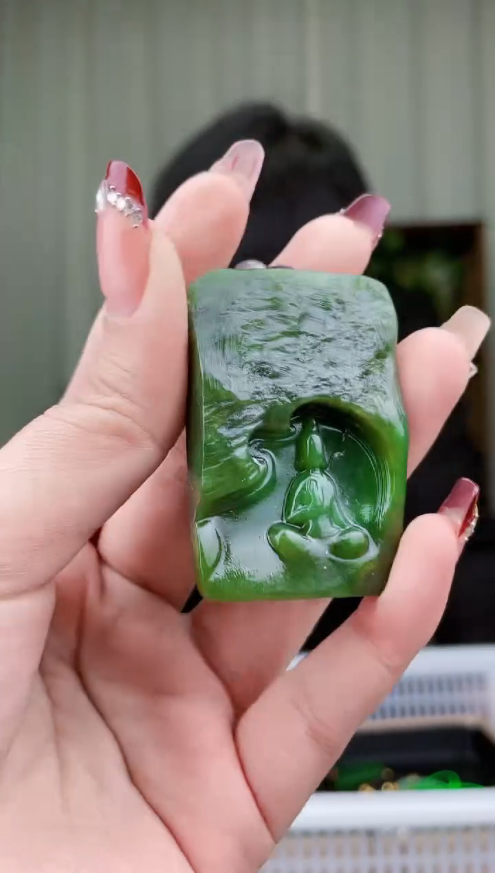 【闪购商品】软玉挂件未镶嵌拍一发一，多样性发货！