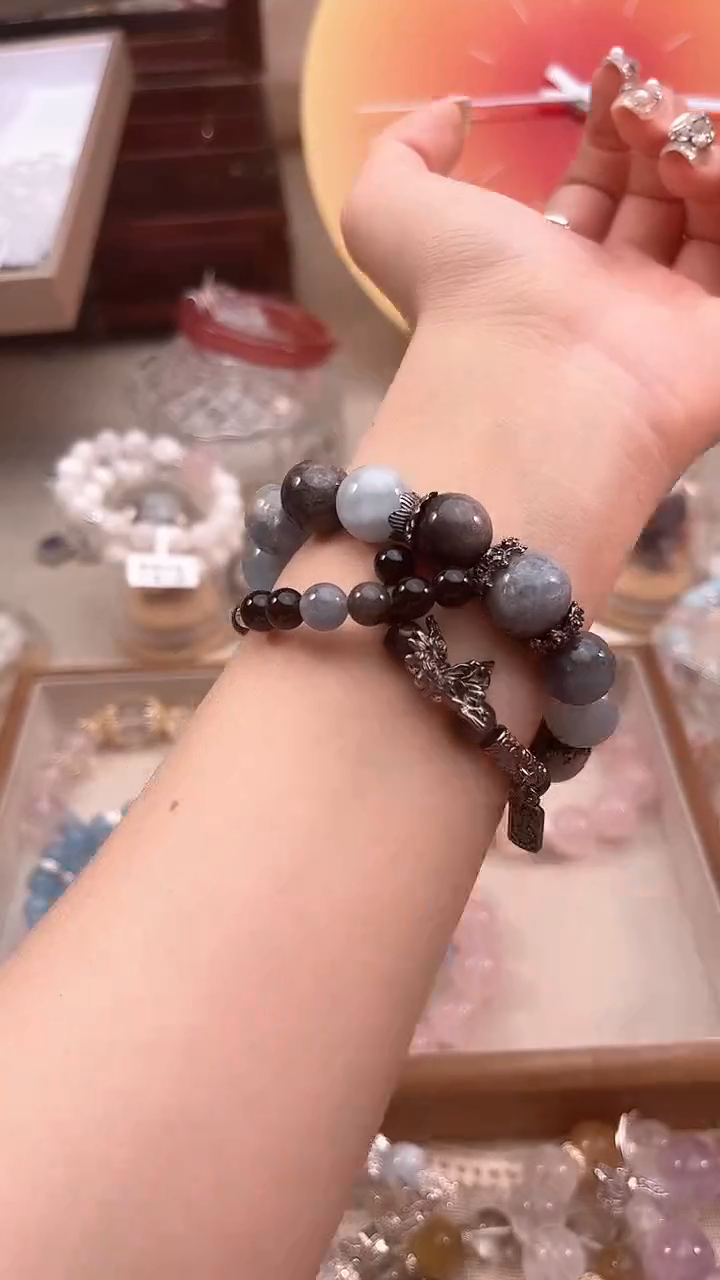 【闪购商品】水晶手链未镶嵌多样性发货发其一颜色微差