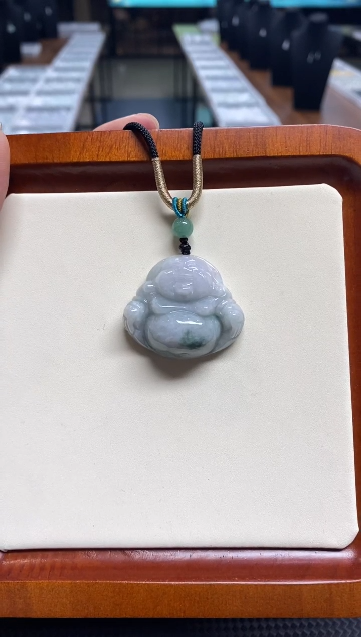 翡翠未镶嵌颈饰天然缅甸A货翡翠313