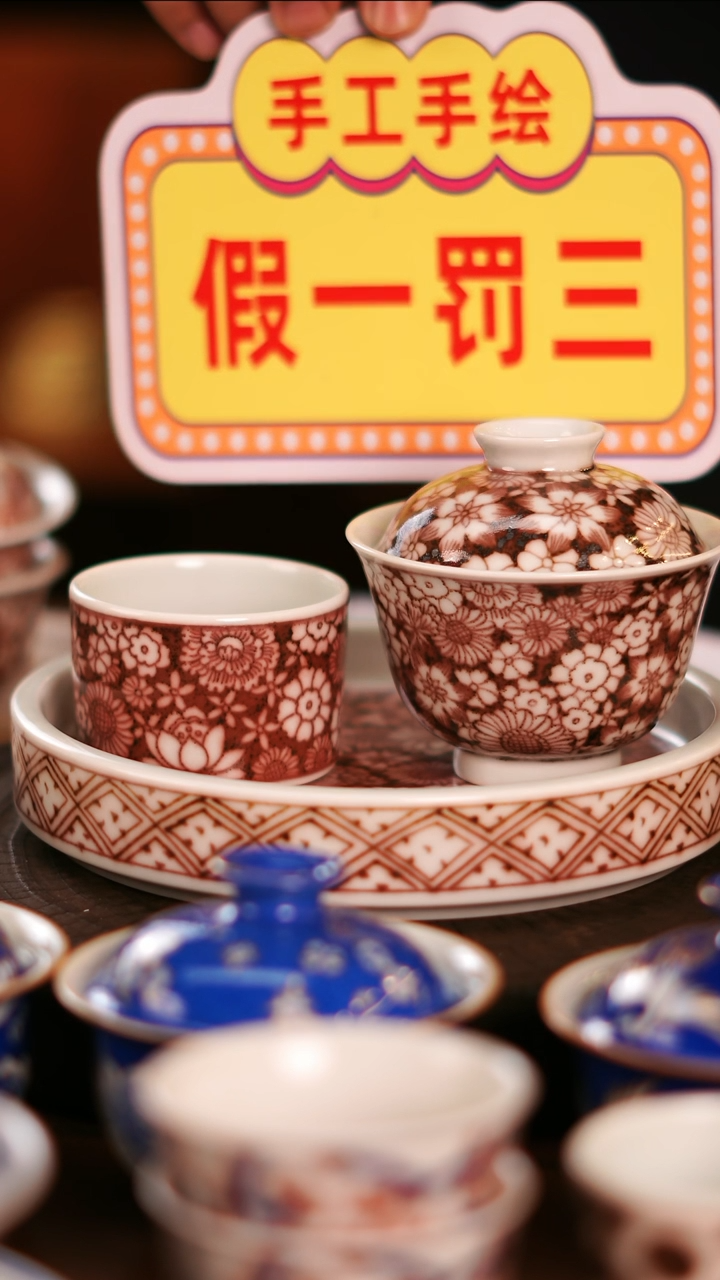 【闪购商品】非常非常漂亮的茶器56