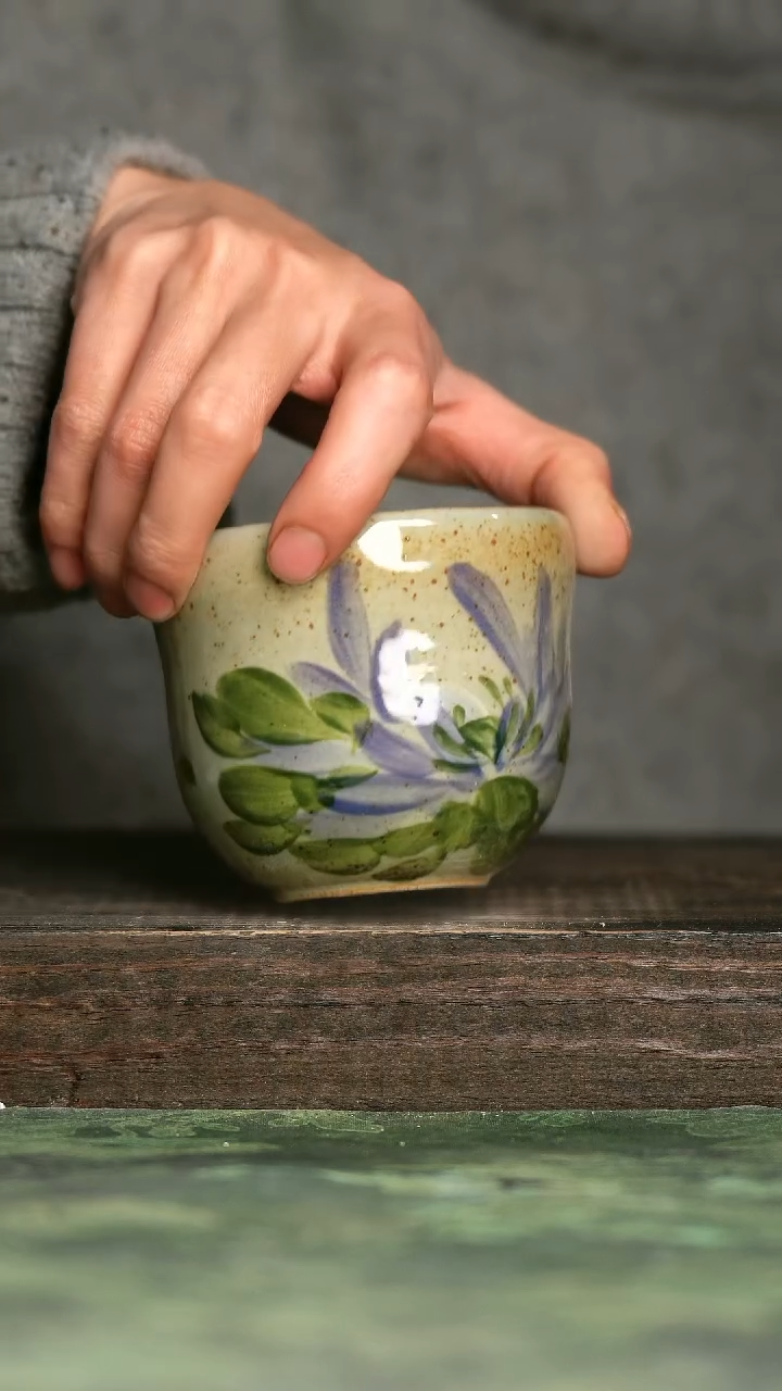 【闪购商品】青诗集手工手绘瓷器