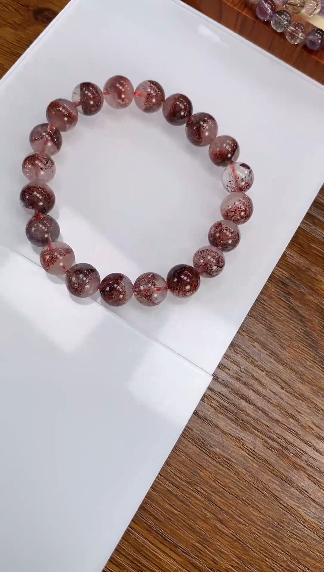 【闪购商品】水晶手链未镶嵌超七手串9+mm 多样性发一