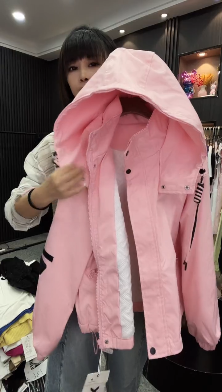 807二棉服-----浅粉色