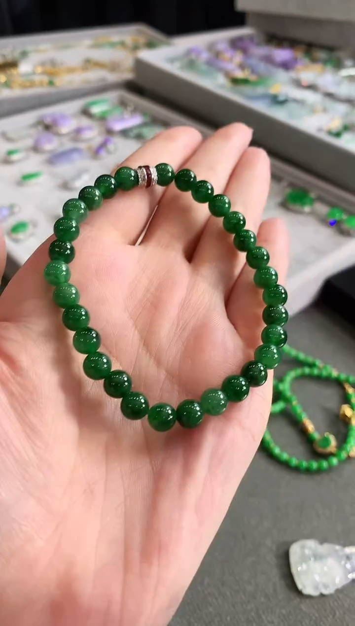 【闪购商品】翡翠手链未镶嵌手链