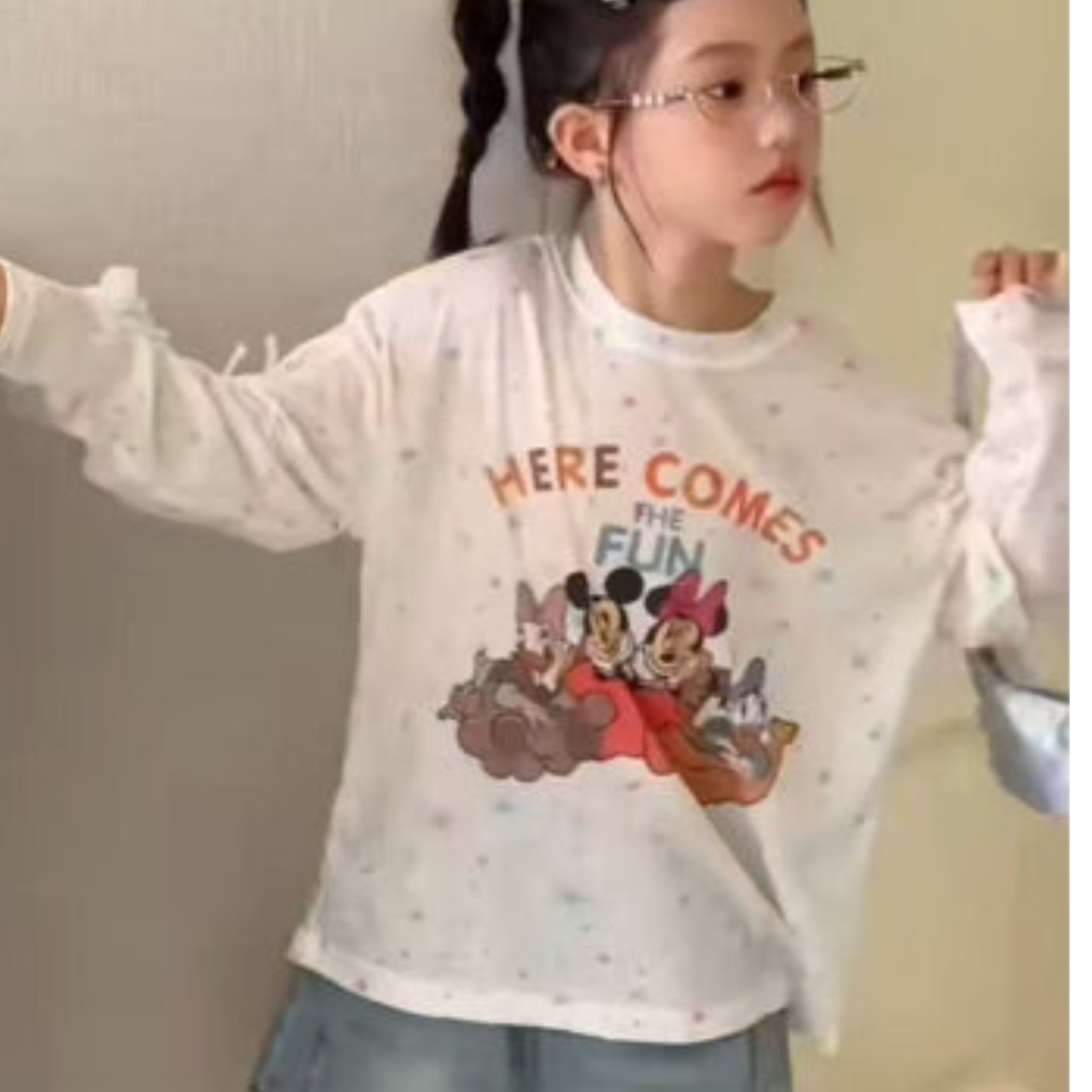 A加•26夏~新款女童米奇防晒衣 93185(99369) 4-14