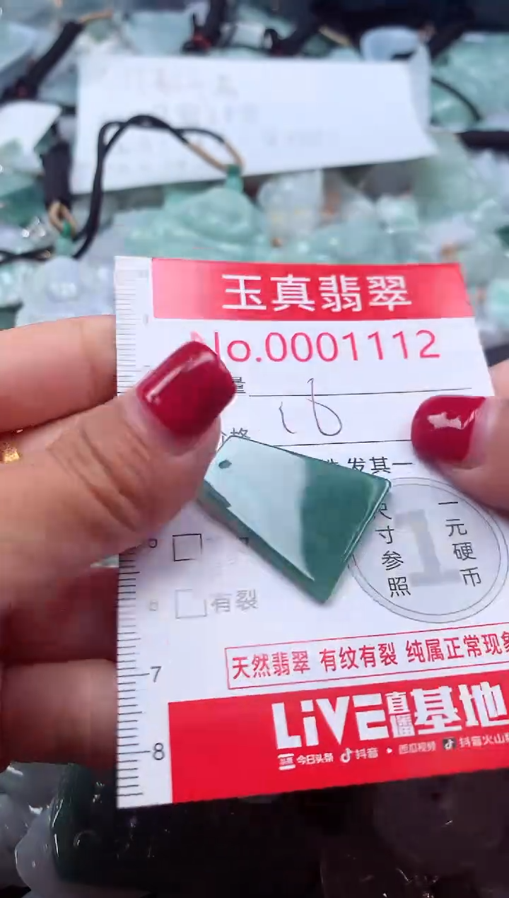 颈饰未镶嵌翡翠1112