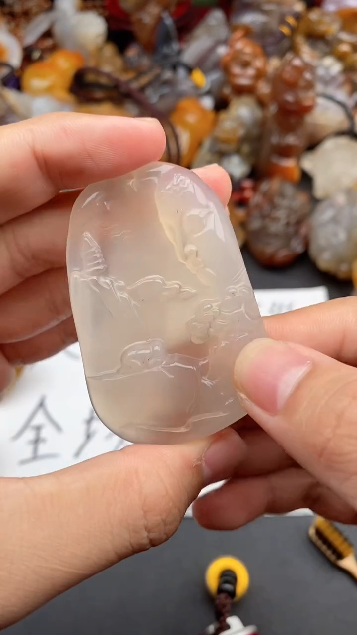 【闪购商品】玛瑙/玉髓颈饰未镶嵌1