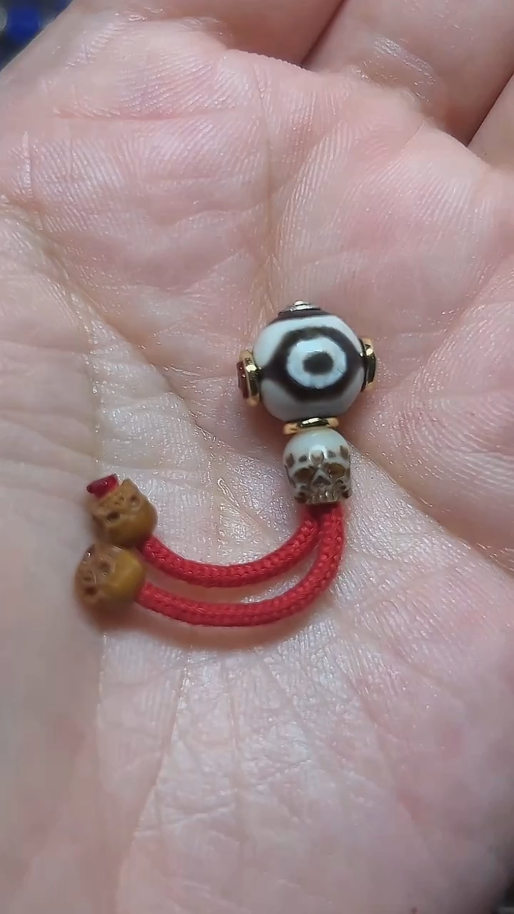 玛瑙/玉髓（覆膜）散珠三眼三通套装