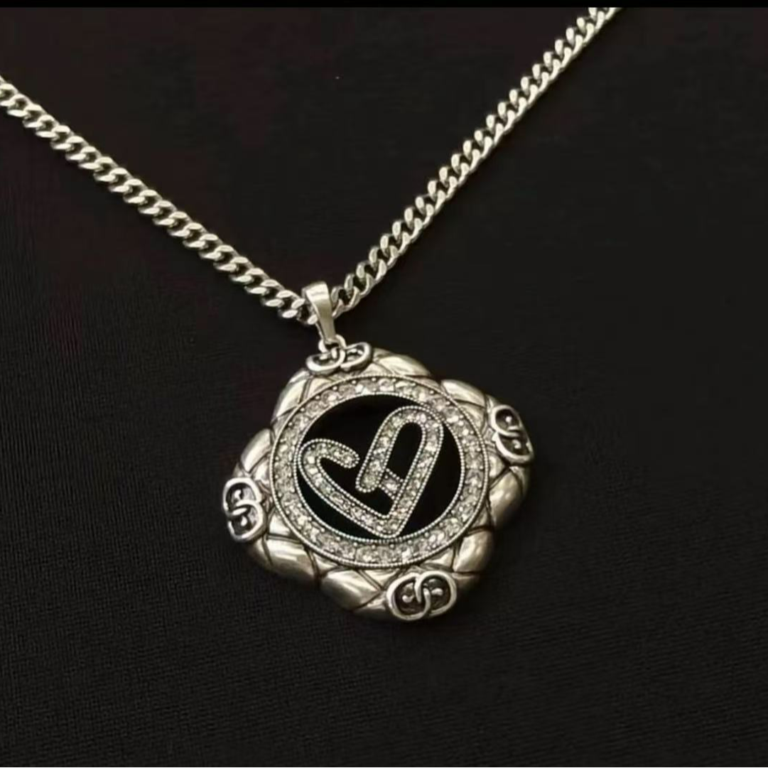 不锈钢仿水晶项链 GIRDEAR/哥弟 不锈钢百搭气质链项链190050