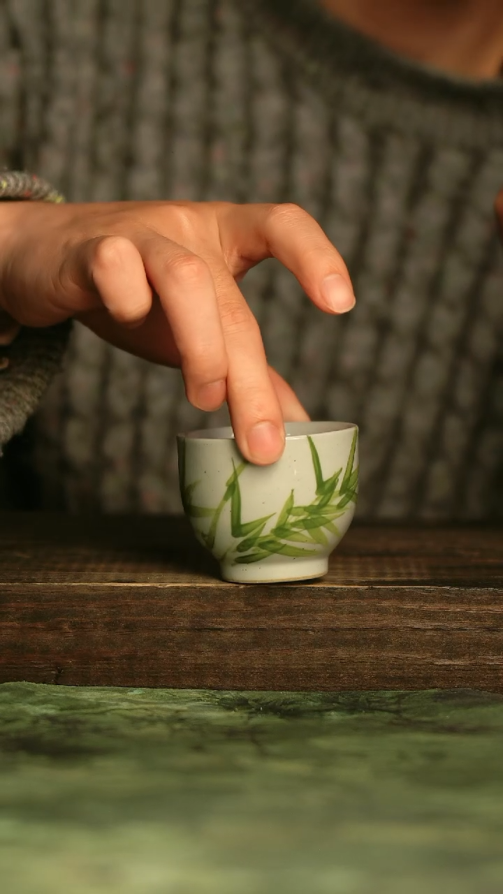 瓷器青诗集手工手绘瓷器