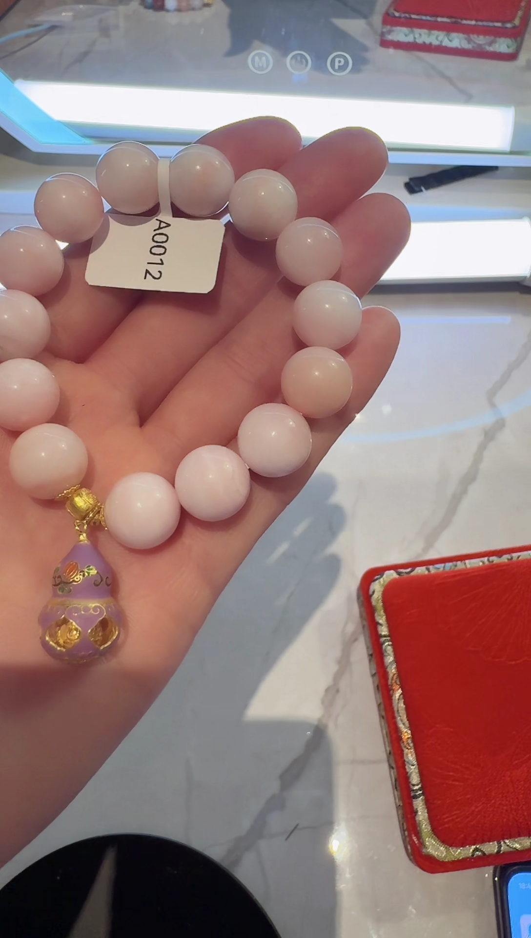 【闪购商品】欧泊手链未镶嵌未镶澳宝手串2526