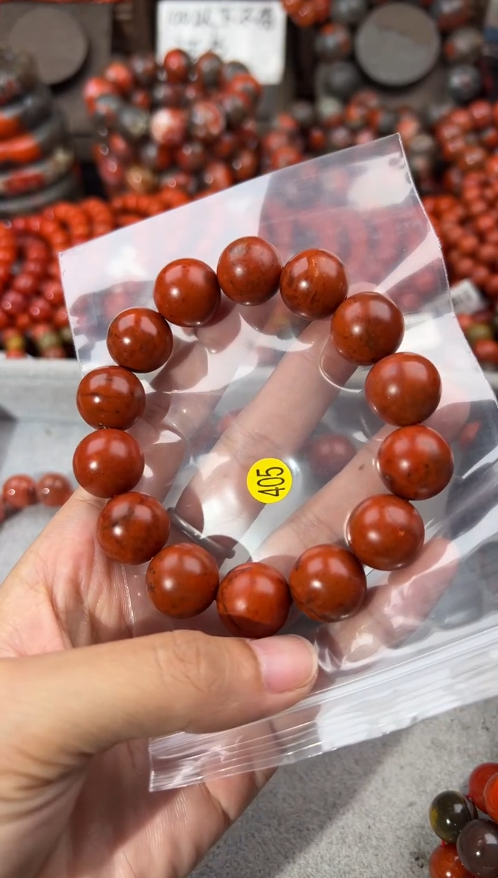 南红玛瑙手串未镶嵌凝14