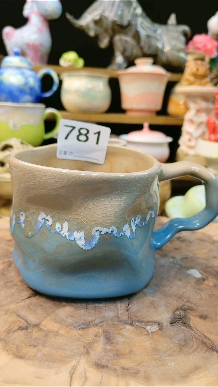 高温颜色釉窑变系列 微瑕