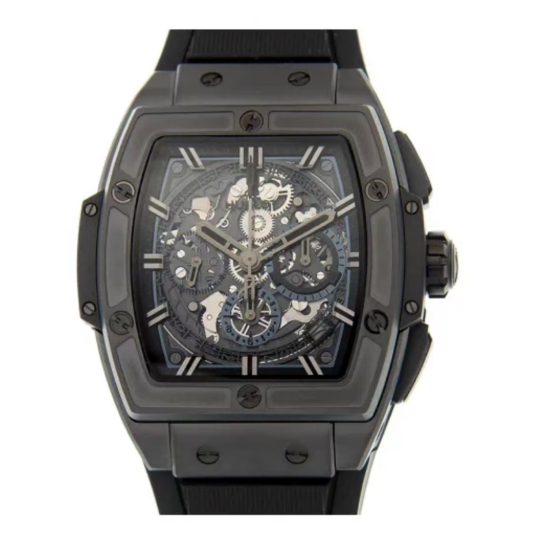 95新 宇舶 光头/BIG BANG641黑陶瓷/42mm/19年卡