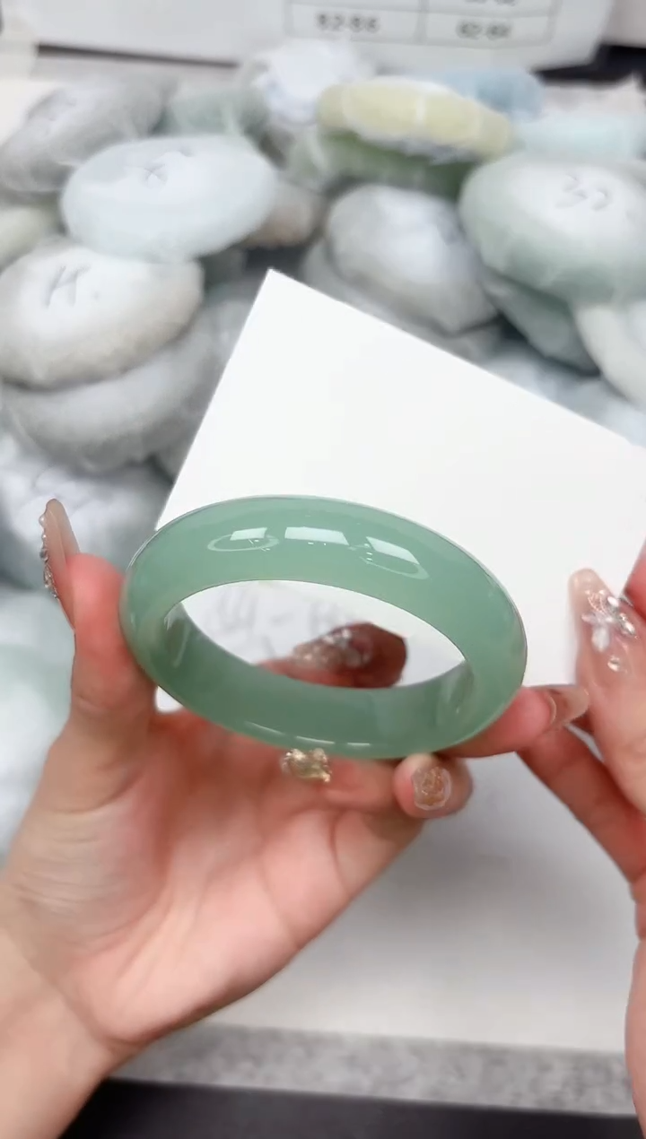 石英质玉手镯未镶嵌101-55.0