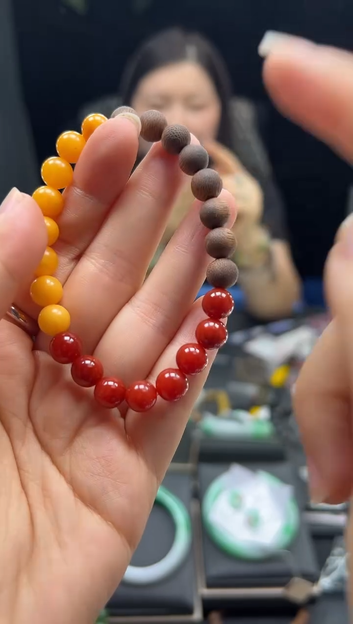 手链蜜蜡未镶嵌0416798856