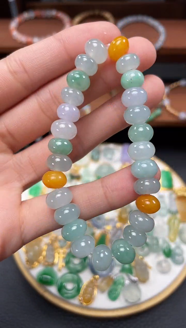 【闪购商品】翡翠套链未镶嵌一个   JK303