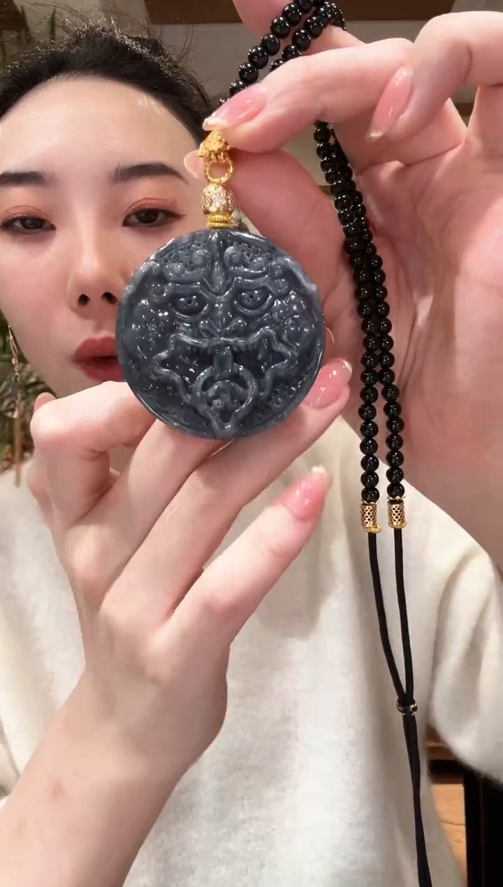 【闪购商品】翡翠颈饰未镶嵌国风