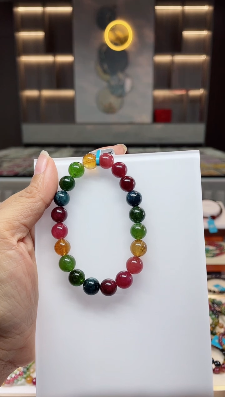 【闪购商品】碧玺单圈手串未镶嵌（多样性发一条）Q