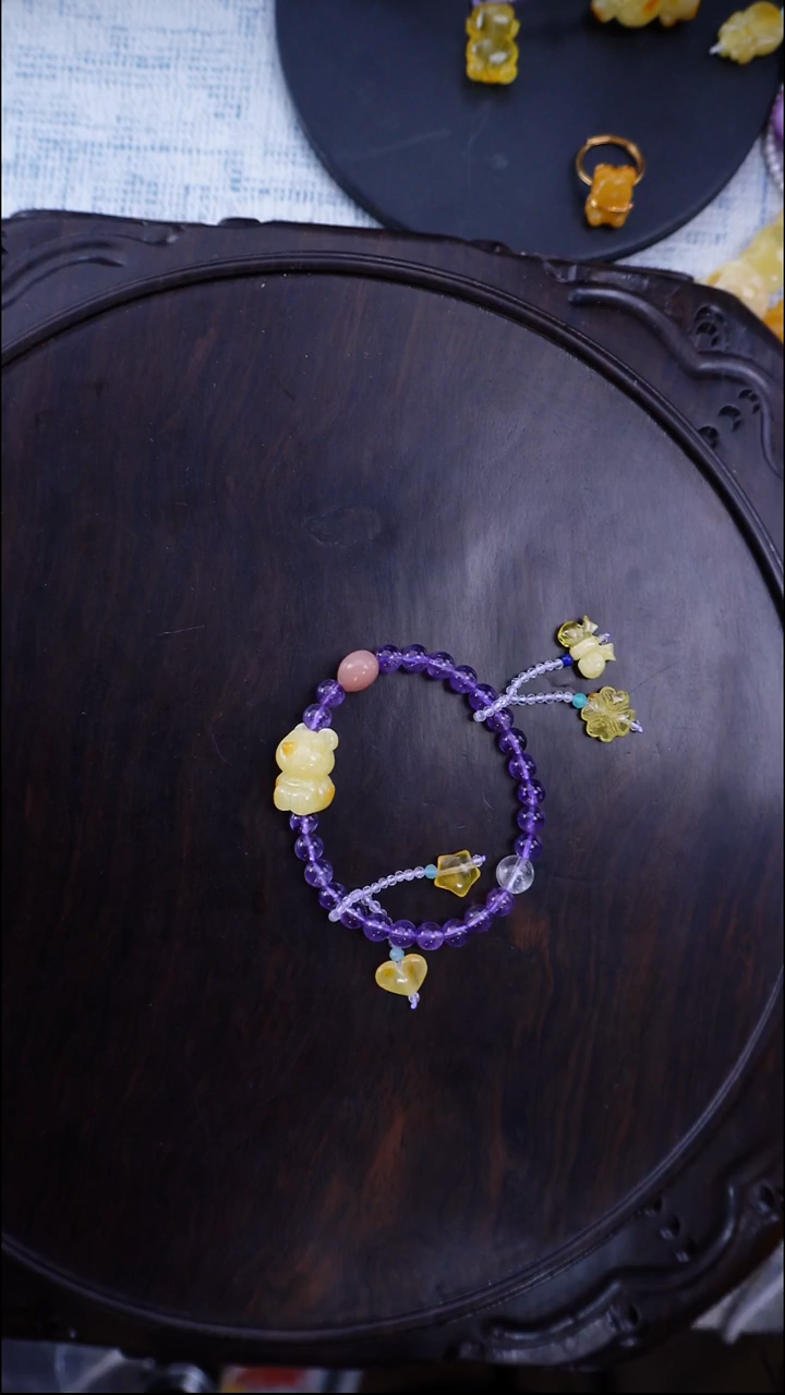 手链琥珀未镶嵌多样性发货一一一