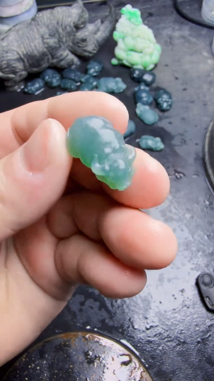 未镶嵌挂件翡翠就**吃天然翡翠143