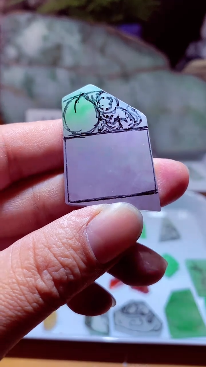 【闪购商品】定制翡翠未镶嵌材料688