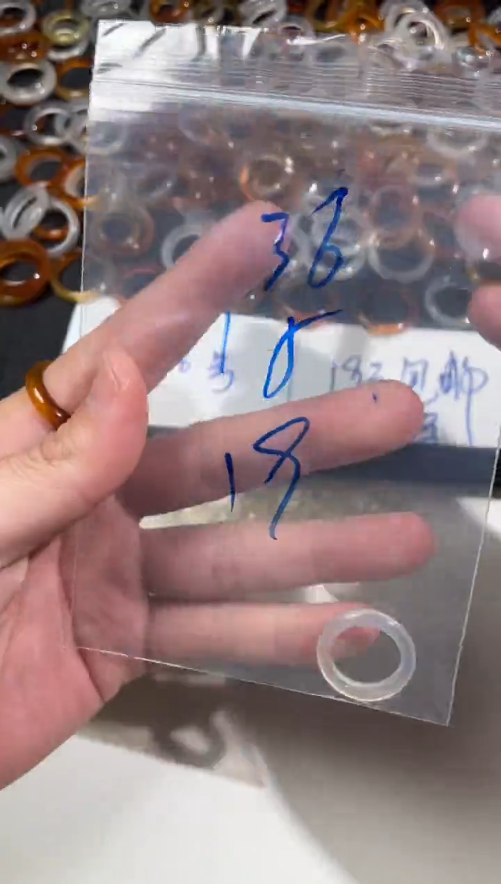 【闪购商品】玛瑙/玉髓戒指未镶嵌36
