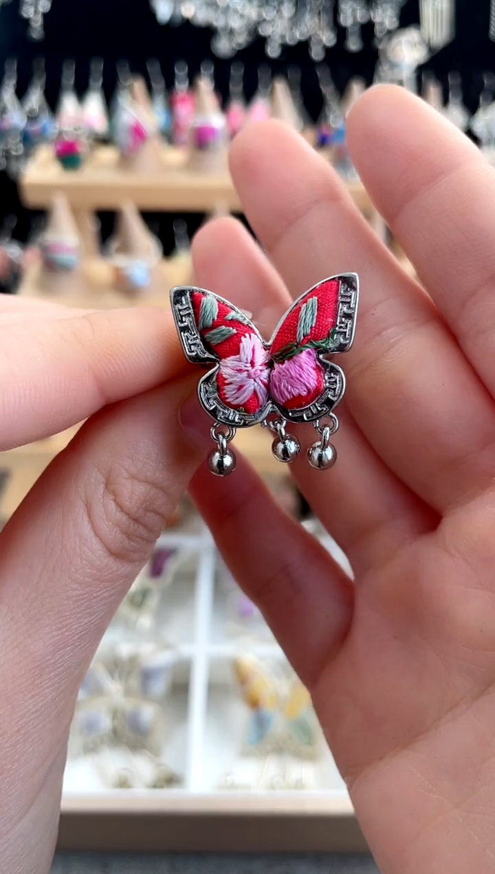 【闪购商品】织绣非遗刺绣饰品