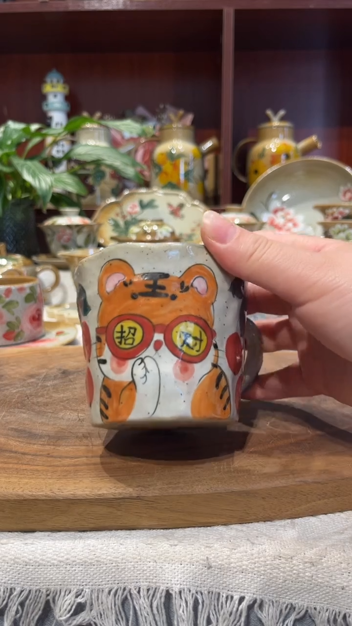 杯景德镇老陶泥杯