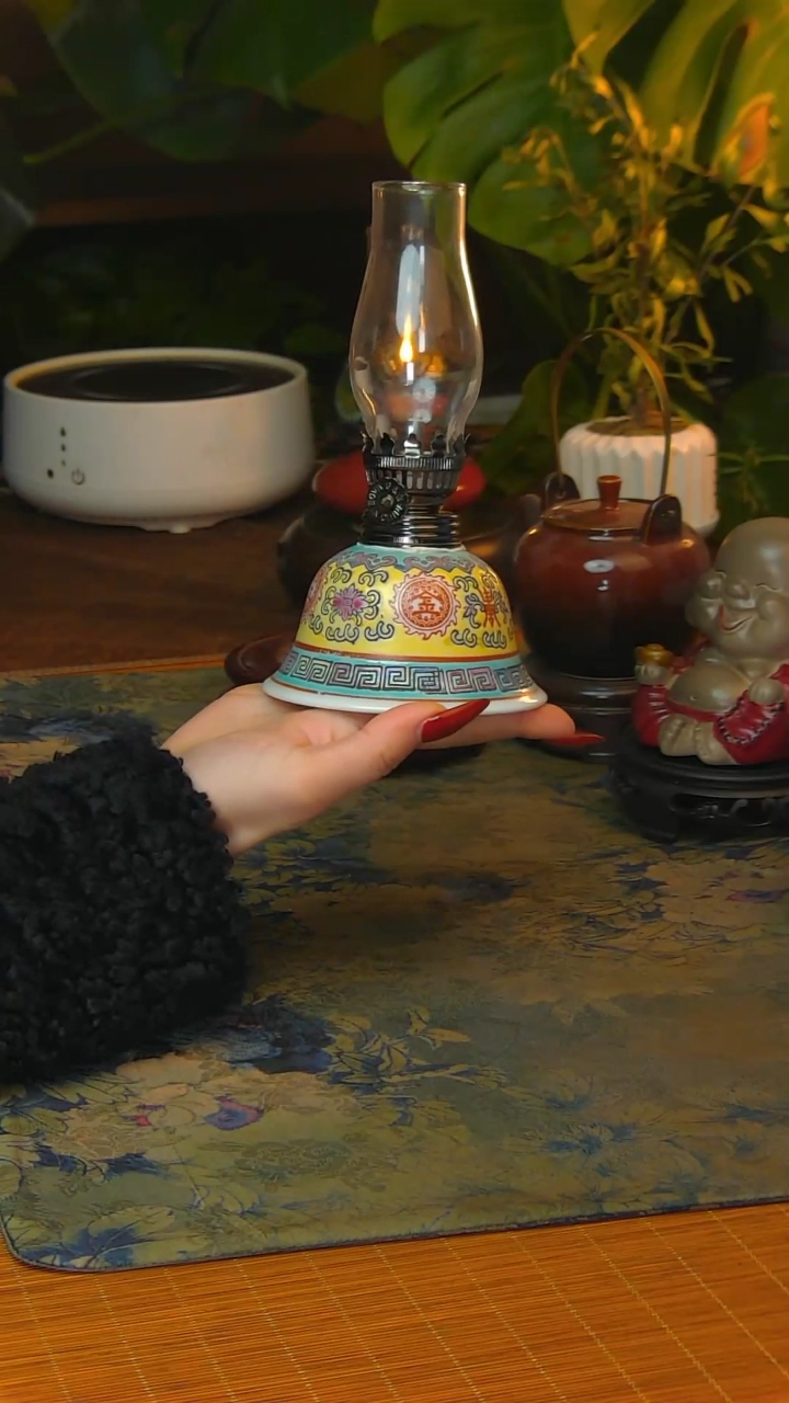 【闪购商品】景德镇陶瓷灯摆件